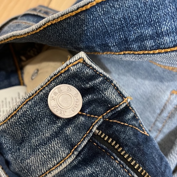 Rag and Bone Step Hem Jeans Sz 24 - Picture 11 of 16